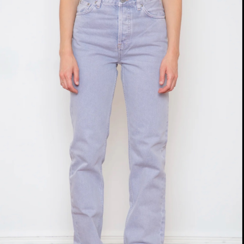 Nudie Jeans Lofty Lo Pale Purple mist Jean